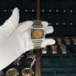 Cartier Santos White Dial Large Stainless Steel 40mm Ref. WSSA0064