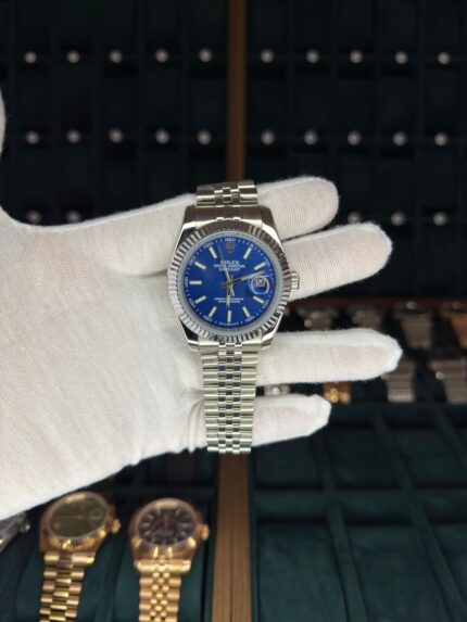 Rolex Datejust 41mm Blue Dial Stainless Steel Ref. 126334