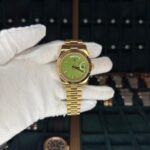 Rolex Day-Date 40mm "Olive" Green Dial Rose Gold Ref. 228235